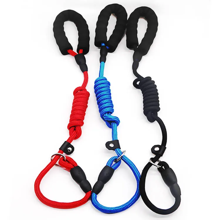 Double Light Reflective Pet Lead Soft Foam Handle Cat Dog Leash Pets Dog Lead
