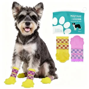 Double layer Pet Supplies Dog Paw Protect Cover Shoes Anti Slip Waterproof for Outdoor Footwear Socks