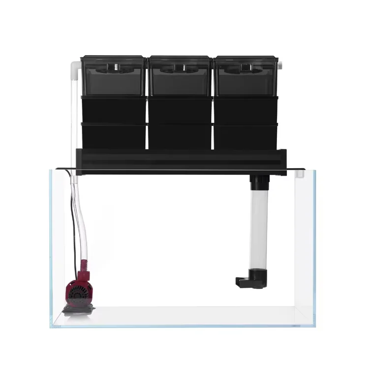 Drip Box Filter Aquarium Accessories Bio External Filter Media Fish Tank Upper Mute for Aquarium External Aquarium Filter