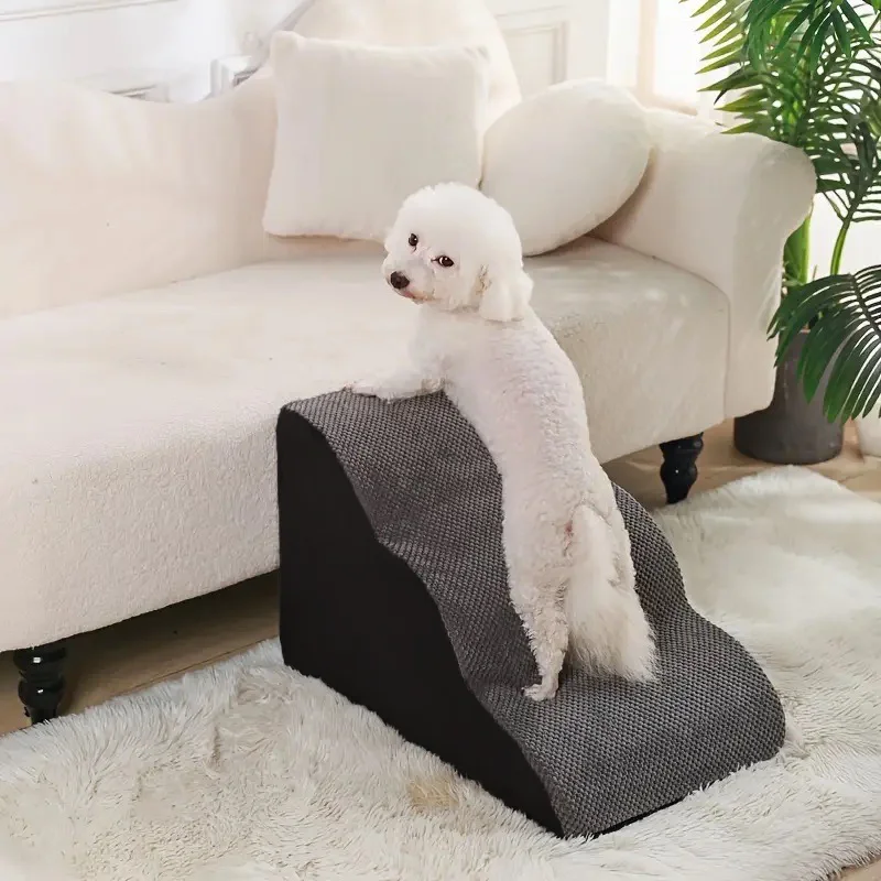 Dropshipping Pet Product Non Slip Dog Stairs for Stairs Dog Ramp Suitable for Indoor Removable Outer Cover