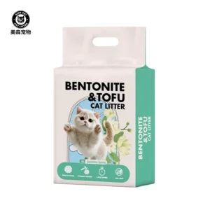 Dual Action Mixed Cat Litter Clumping Fast Low Dust For Multi Cats