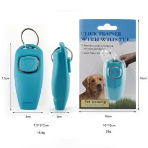 Dual Function Pet Training Whistle and Clicker the Ultimate Tool for Pet Owners and Trainers