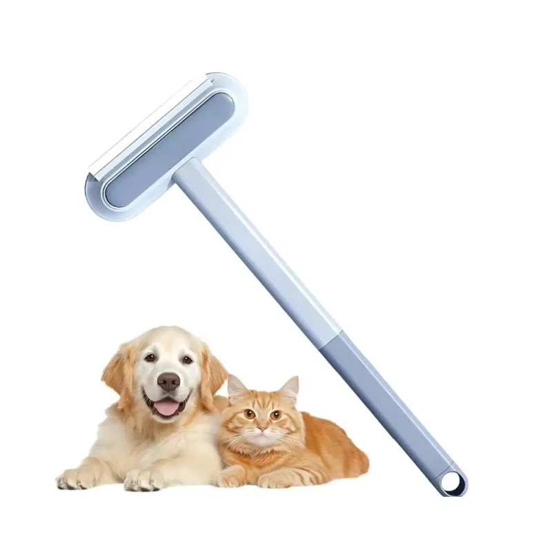 Dual Sided Pet Hair Removal Lint Cleaner Brush Multi Functional ABS Stainless Steel PP for Sofa Bed Carpet Bath Cleaning