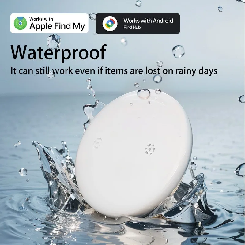 Dual System Compatible with Apple Find My and Android App Global Real-time Location IP66 Waterproof Mini Smart Pet Tracker