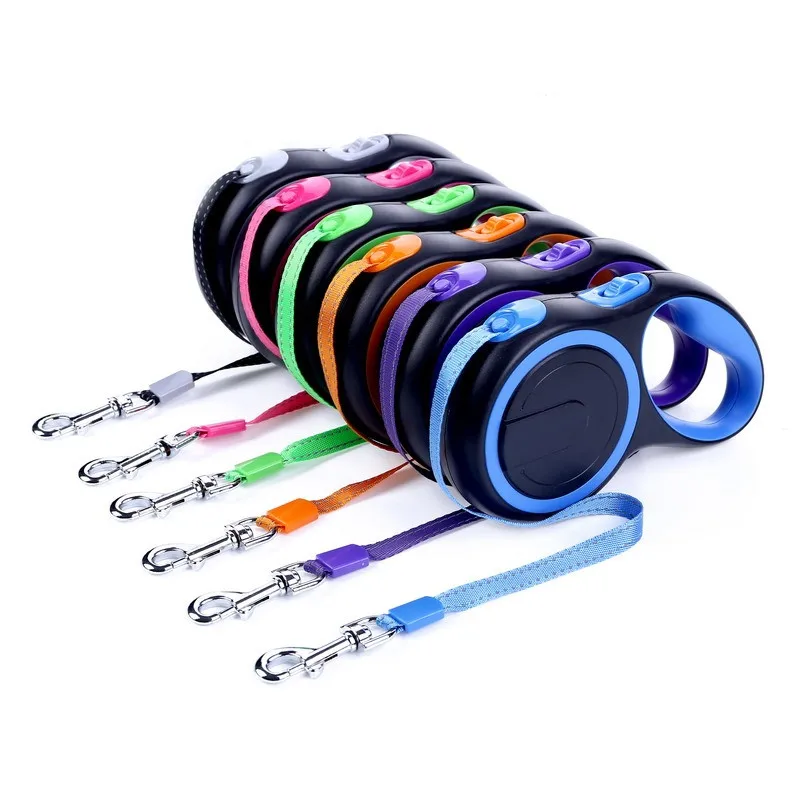Durable 3M 5M 8M Pet Dog Leashes for Large Dogs Automatic Extending Traction Rope Retractable Big Dog Pet Walking Leash Leads