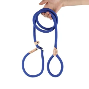 Durable Adjustable Fashion Classic Hands Free Slip Lead Dog Leash for Large Medium Dogs