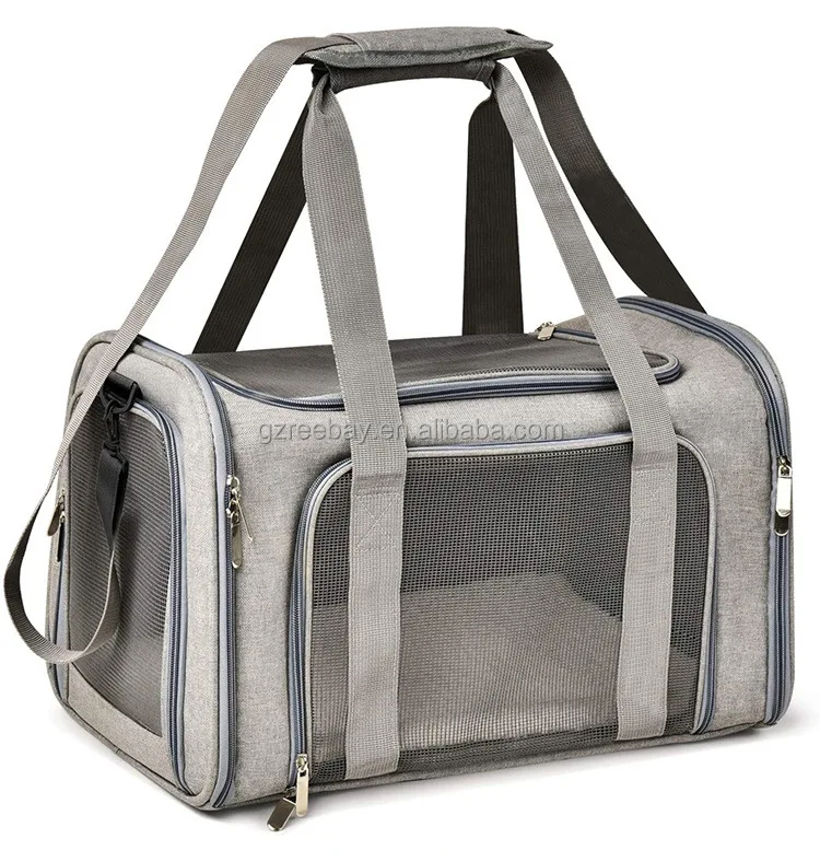 Durable Airline Approved Luxury Dog Cat Bag Pet Carrier Bag for Dog Cat Travel Outdoor