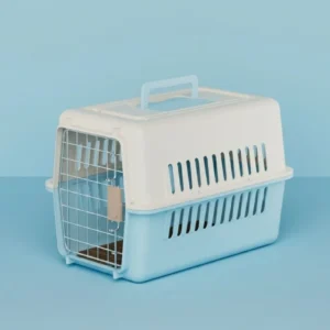 Durable Airline Shipping Approved Pet Transport Cage Plastic Classic Style Carrying Case Pet Travel Carrier for Cats