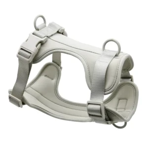 Durable Breathable Cotton Lightweight Inner Padded Buckle Closure Pet Harness for Dogs & Cats Designed to Prevent Escape