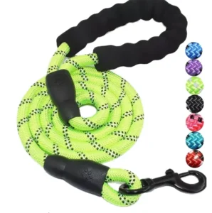 Durable Climbing Nylon Quick Release Alloy Classic Fashion Reflective Eco Friendly Breathable Dog Leash for Large Dogs