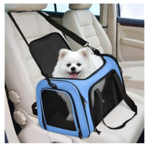 Durable Foldable Soft Sided Winter Pet Carrier Airline Approved Travel Tote Small Medium Dogs Cats Sustainable