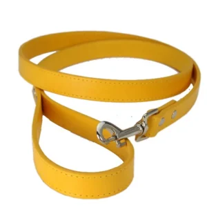 Durable PU Solid Pet Leashes for Dogs and Cats