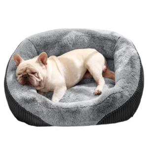 Durable Pet Bed Orthopedic Cat Bed Nest Thickened PP Cotton Filling Warm Comfortable Cat Bed