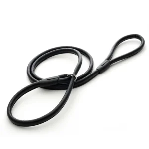 Durable Pet Dog Leash Leather Adjustable Loop Training Leash Slip Lead Rope