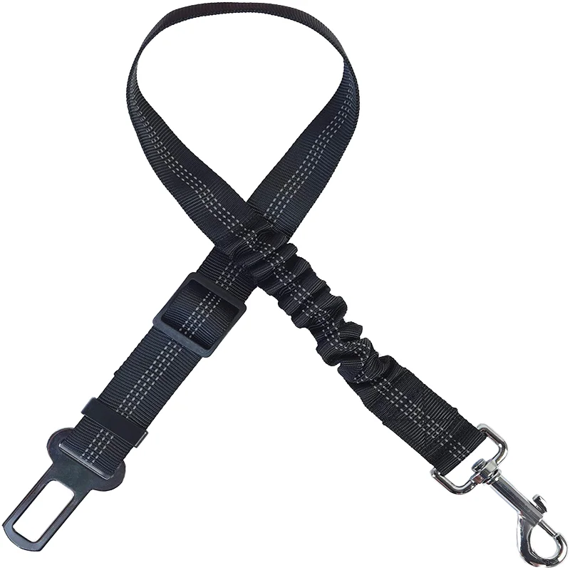 Durable Pet Leash with Anti Pulling Feature and Adjustable Length Classic Nylon Pet Leash Can Be Used As a Car Safety Rope