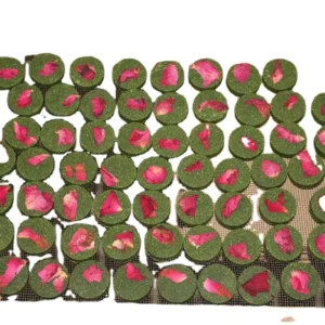 Durable Pet Toy Molars Grass Cake Alfalfa Rabbit Snack Feed for Chinchillas Dutch Pigs Guinea Pigs Hamsters Other Small Animals