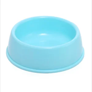 Durable Plastic Rounded Shape Pet Food Water Bowl for Dogs Cats Small Animals Various Color Bowls Feeders
