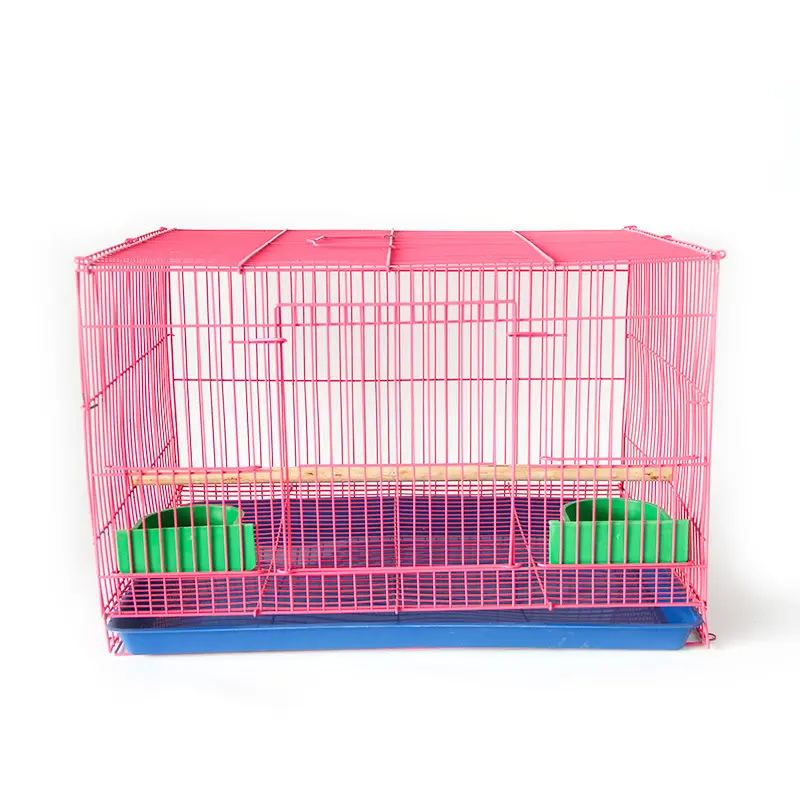 Durable Portable Mental Bird Cage Pet Cages for Indoor outdoor OEM Solid Plastic Bird Trap Cage
