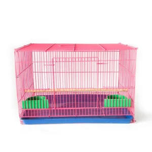 Durable Portable Metal Bird Cage Pet Cages for Indoor Outdoor OEM Solid Plastic Bird Trap Cage