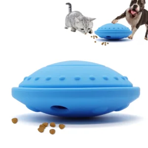 Durable Soft Silicone Chew Ball Interactive Toy Training Dog Treat Ball Feeder Puzzle Dog Treat Toy