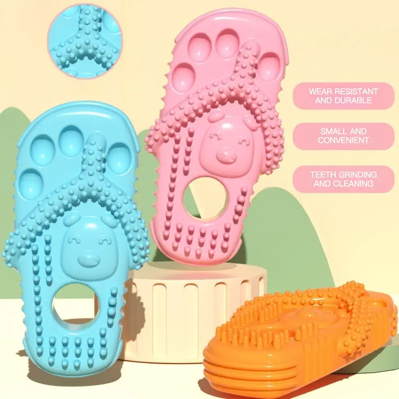Durable TPR Pet Toys for Teeth Cleaning and Grinding