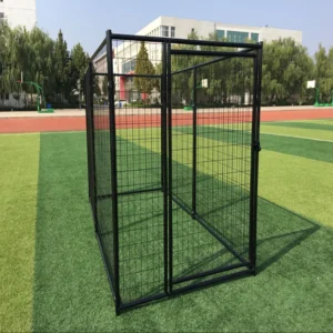 Durable and Galvanized Heavy Duty Metal Dog Crate Pet Cages Houses Collapsible Dog Kennel Cage