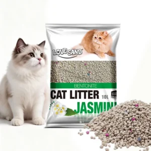 Dust Free Clumping Bentonite Cat Litter Eco Friendly Direct Factory Export