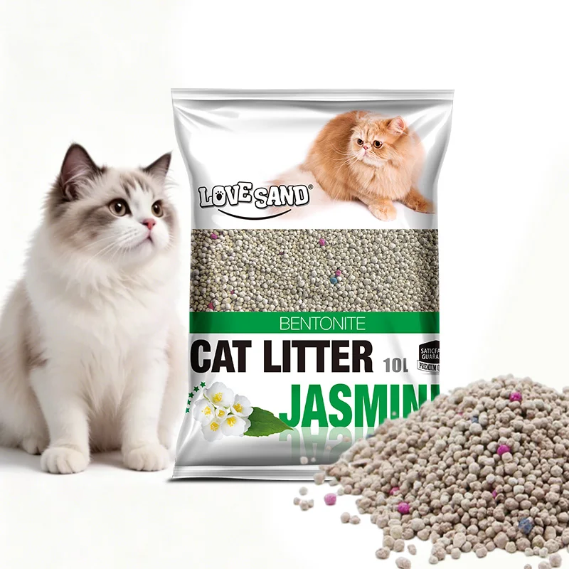 Dust Free Clumping Bentonite Cat Litter Eco Friendly Direct Factory Export