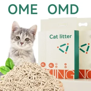 Dust Free Eco-friendly Fast Clumping Sand Cat Litter Free Sample Fast Water Absorption Non Stick Base Cat Litter