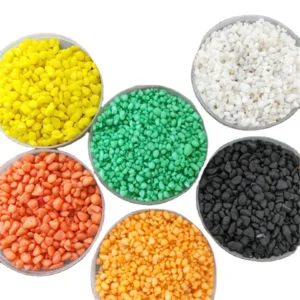 Dyed Colorful Polished Gravel Pebbles Stone for Aquarium