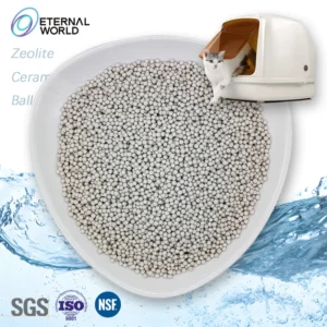 ETERNAL WORLD Zeolite Cat Litter Dust Free Odor Control Zeolite Stone Mineral Cat Litter