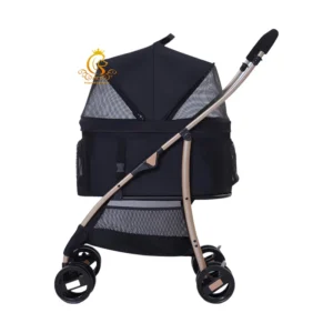 EUR PET Fashionable and Foldable Cat Trolley Portable Dog Carrier with Adjustable Comfortable Features for Home Use