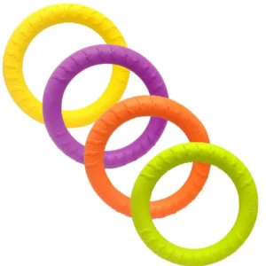 EVA Dog Chew Ring Anti Wear Teeth Cleaning Soft Foam Pet Toy Durable Dog Dental Accessory ODM Accepted
