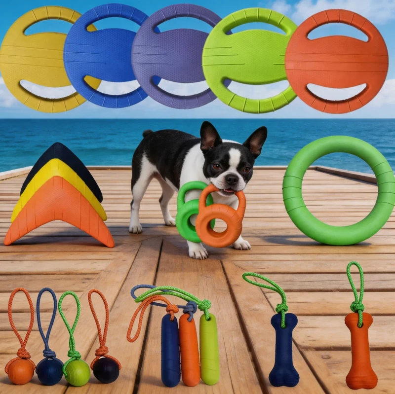 EVA Pet Toy Assortment Set Interactive Dog Toy Pet Chew Toys for Dog Daycare Training