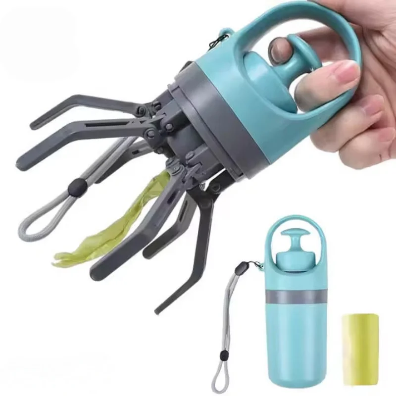 Easy Cleaning Pet Poop Scooper for Outdoor Portable Foldable Dog Waste Disposal Tool