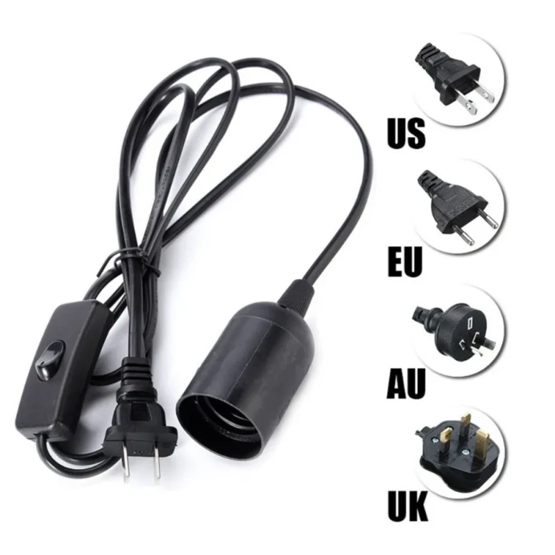 Easy Reptile Lamp Set Ceramic E27 Base Lamp Clip Holder with UVB UVA Bulb for Turtle Lizards & Amphibians