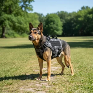 Easy to Control Training Professional Vest Working Tactical Dog Harness