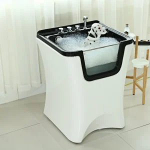 Eco Friendly Acrylic Pet Spa Bathtub for Dogs Constant Temperature Ozone Milk Bath Deep Cleaning Pet Salon After Sales