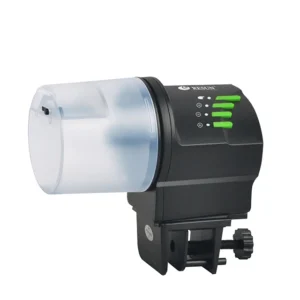 Eco Friendly Automatic Fish Feeder Aquarium Fish Farm Plastic ABS 200 250ml Capacity Model AF 2020 Stocked Accessories Air