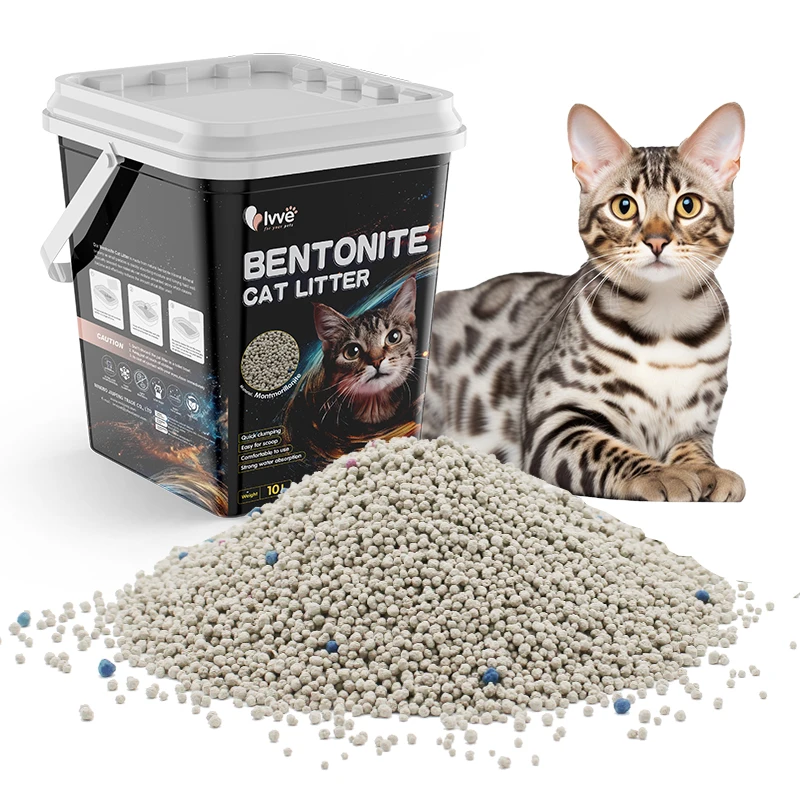 Eco Friendly Bentonite Cat Litter Highly Absorbent and Fast Clumping Dust Free with Low Dust Accessories