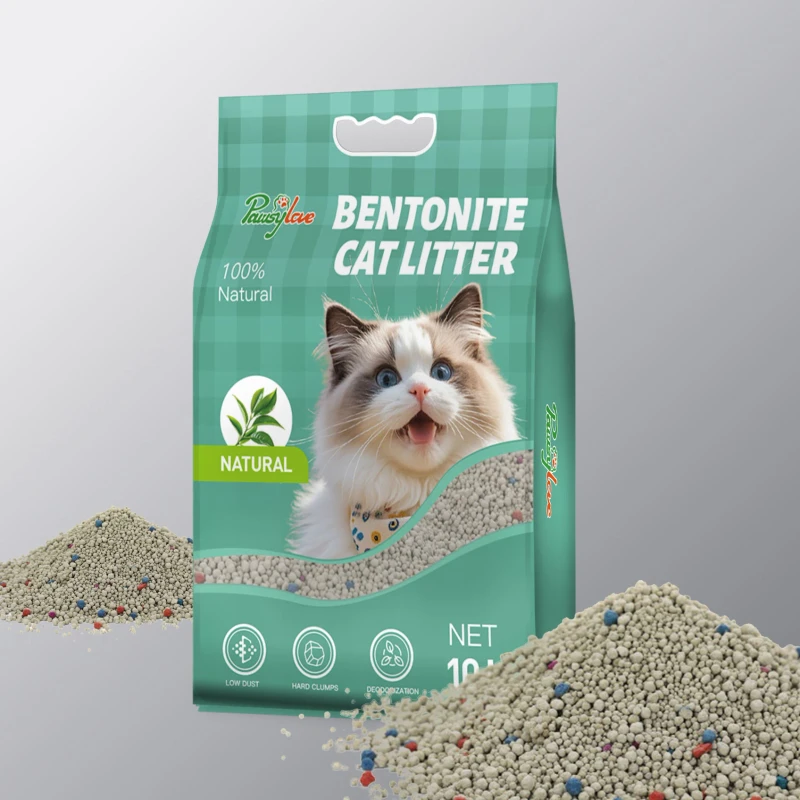 Eco Friendly Bentonite Cat Litter Premium Clumping Dust Free Highly Adsorbent Pet Sand From Factory Supplier