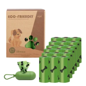 Eco Friendly Biodegradable Dog Poop Bags Pet Waste Disposal Solution for Dogs