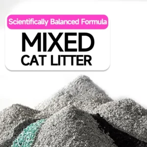 Eco Friendly Biodegradable Flushable 3 Seconds High Water Absorption Mineral Cat Litter