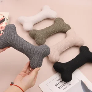 Eco-Friendly Bone Shape Dog Toy Cotton Rope Braided Pet Teething Toy Teeth Grinding Training Toy for Aggressive Chewers