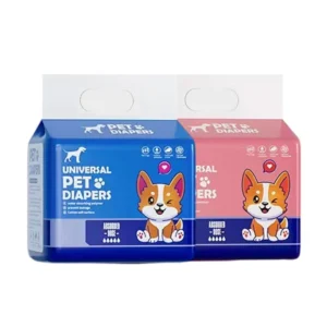 Eco Friendly Breathable Disposable Dog Diapers Absorbent Pet Menstrual Pants Special Pet Cotton Material