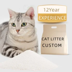 Eco Friendly Cassava Cat Litter Biodegradable Odor Control Strong Clumping Cat Litter Direct From Factory for Pet Stores