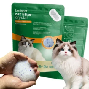 Eco Friendly Cat Litter Fragrant Lavender Silica Crystal Sand 1kg 1-8mm Super OEM