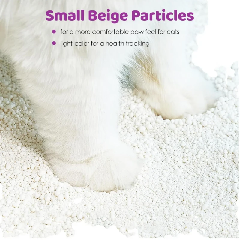Eco Friendly Cat Litter Highly Absorbent Cat Litter Strong Clumping Deodorization Cassava Cat Litter Manufacturer