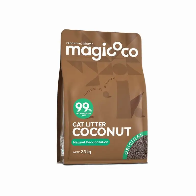 Eco-Friendly Coconut Cat Litter Superior Odor Control for a Fresh Home