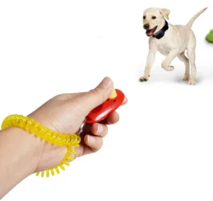 Eco Friendly Colorful Plastic Dog Agility Training Sounder Clicker ISO9001 Certified